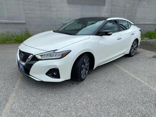 Pearl White Tricoat 2019 Nissan Maxima 3.5 Platinum