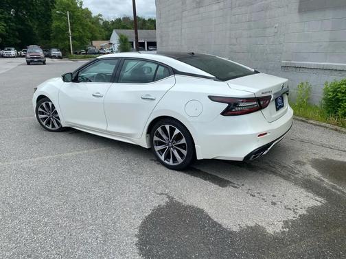 Pearl White Tricoat 2019 Nissan Maxima 3.5 Platinum