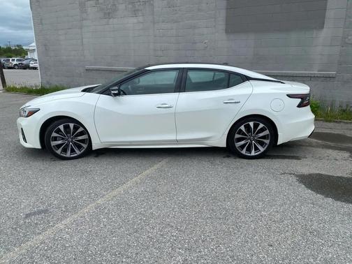 Pearl White Tricoat 2019 Nissan Maxima 3.5 Platinum