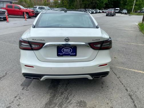 Pearl White Tricoat 2019 Nissan Maxima 3.5 Platinum
