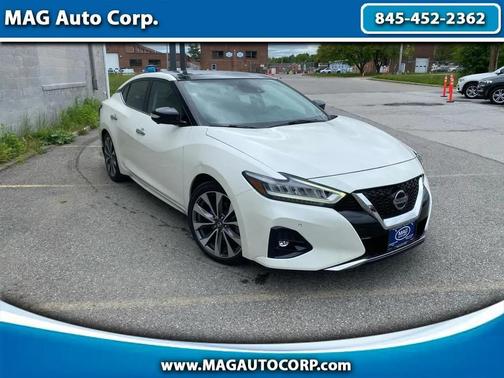 Pearl White Tricoat 2019 Nissan Maxima 3.5 Platinum