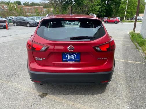 Red 2017 Nissan Rogue Sport S