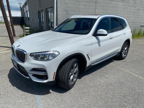 Mineral White Metallic 2020 BMW X3 xDrive30i