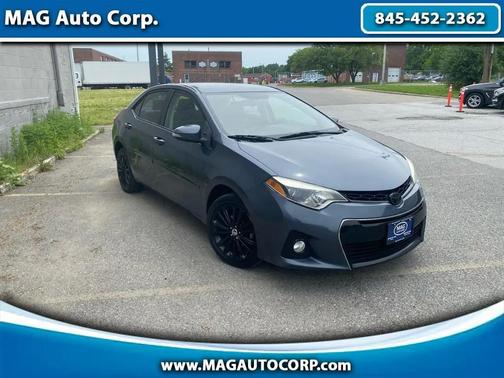 Slate Metallic 2015 Toyota Corolla S Premium