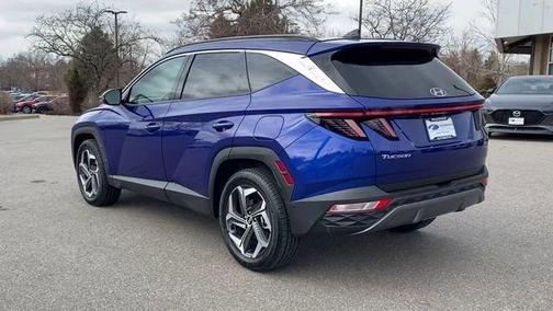 Intense Blue 2022 Hyundai TUCSON Limited