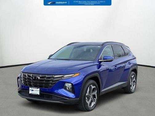 Intense Blue 2022 Hyundai TUCSON Limited