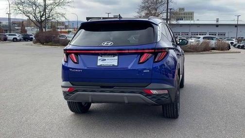 Intense Blue 2022 Hyundai TUCSON Limited