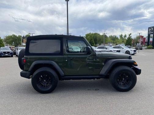 Sarge Green Clearcoat 2021 Jeep Wrangler Sport