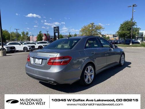 Palladium Silver Metallic 2013 Mercedes-Benz E-Class E 350 4MATIC