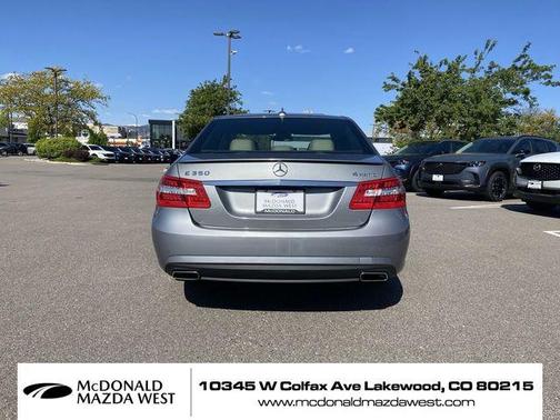 Palladium Silver Metallic 2013 Mercedes-Benz E-Class E 350 4MATIC