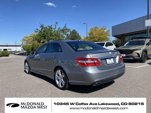 Palladium Silver Metallic 2013 Mercedes-Benz E-Class E 350 4MATIC