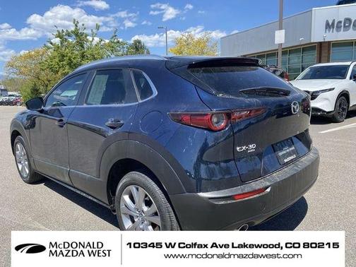 Deep Crystal Blue Mica 2022 Mazda CX-30 2.5 S Select Package
