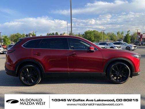Soul Red Crystal Metallic 2023 Mazda CX-9 Touring Plus