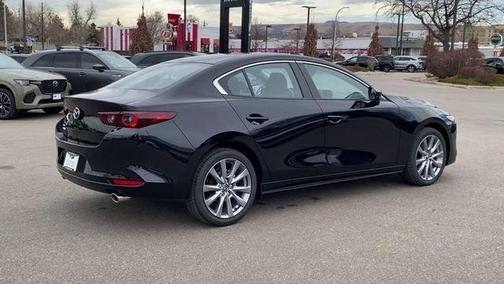 Jet Black Mica 2026 Mazda Mazda3 FWD w/Preferred Package