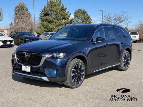 Deep Crystal Blue Mica 2026 Mazda CX-90 Premium Plus