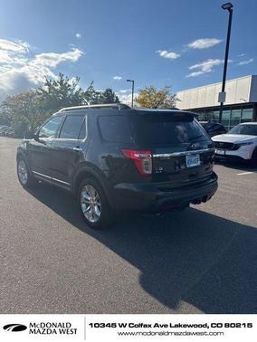 Tuxedo Black Metallic 2015 Ford Explorer XLT