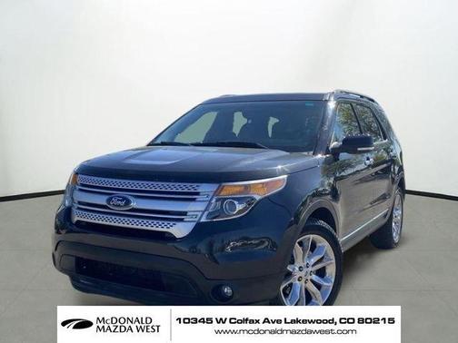 Tuxedo Black Metallic 2015 Ford Explorer XLT