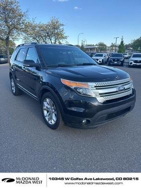 Tuxedo Black Metallic 2015 Ford Explorer XLT