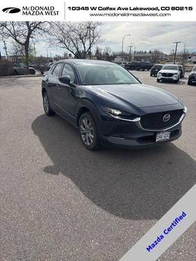 Deep Crystal Blue Mica 2023 Mazda CX-30 2.5 S Select Package
