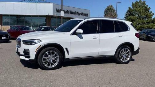 Mineral White Metallic 2020 BMW X5 xDrive40i