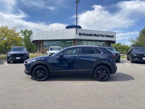 Deep Crystal Blue Mica 2025 Mazda CX-30 Select