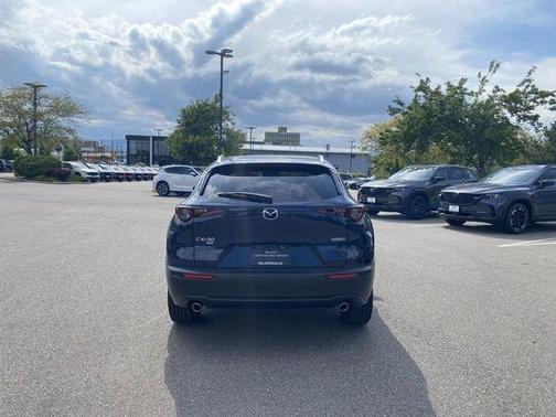 Deep Crystal Blue Mica 2025 Mazda CX-30 Select