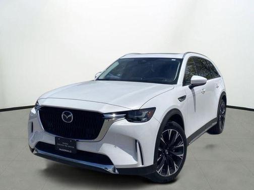 Rhodium White Metallic 2024 Mazda CX-90 PHEV Premium