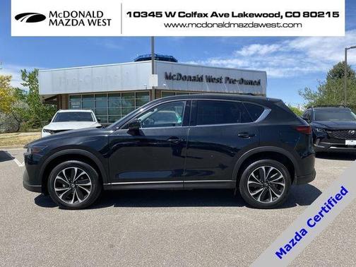Jet Black Mica 2023 Mazda CX-5 2.5 S Premium
