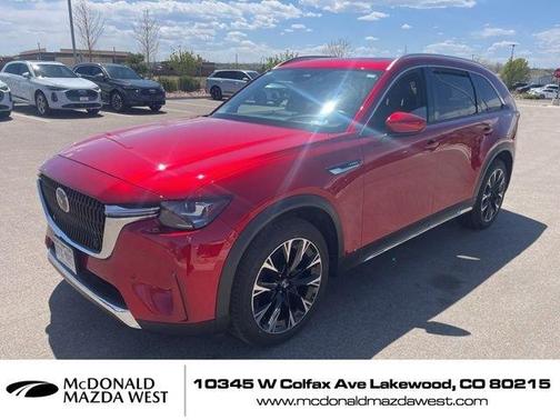 Soul Red Crystal Metallic 2024 Mazda CX-90 PHEV Premium
