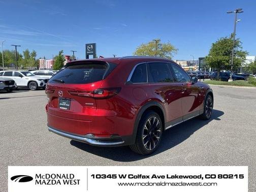 Soul Red Crystal Metallic 2024 Mazda CX-90 PHEV Premium
