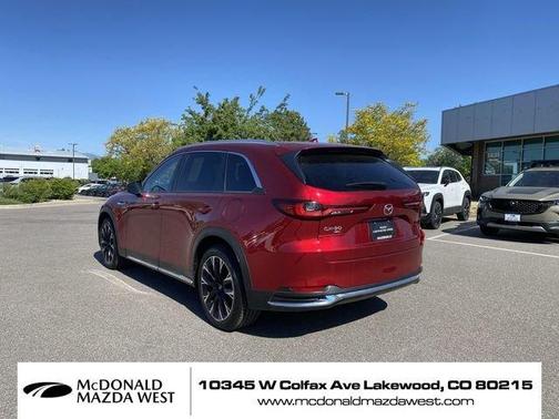 Soul Red Crystal Metallic 2024 Mazda CX-90 PHEV Premium