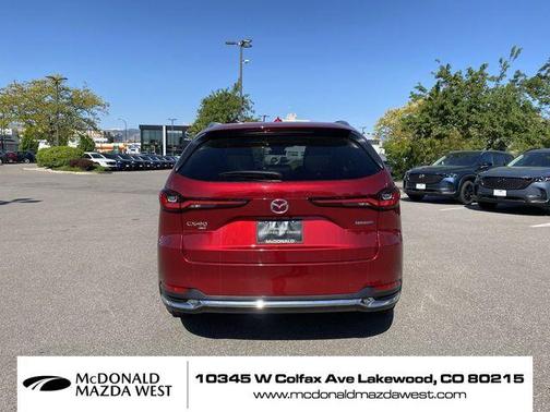 Soul Red Crystal Metallic 2024 Mazda CX-90 PHEV Premium