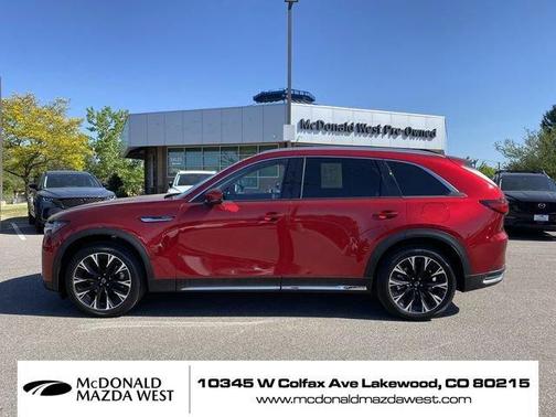Soul Red Crystal Metallic 2024 Mazda CX-90 PHEV Premium