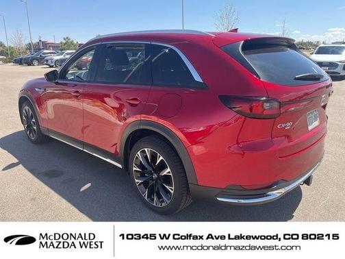 Soul Red Crystal Metallic 2024 Mazda CX-90 PHEV Premium