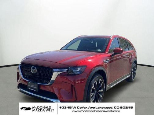 Soul Red Crystal Metallic 2024 Mazda CX-90 PHEV Premium