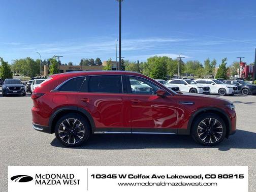Soul Red Crystal Metallic 2024 Mazda CX-90 PHEV Premium