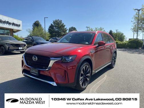 Soul Red Crystal Metallic 2024 Mazda CX-90 PHEV Premium