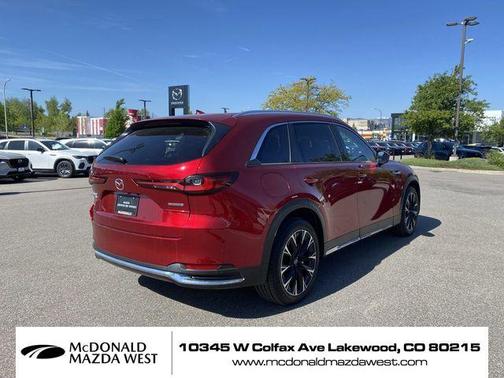 Soul Red Crystal Metallic 2024 Mazda CX-90 PHEV Premium