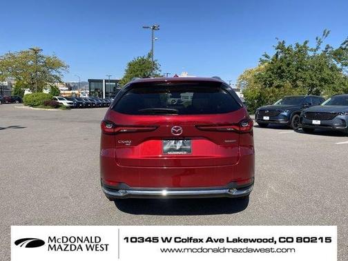 Soul Red Crystal Metallic 2024 Mazda CX-90 PHEV Premium