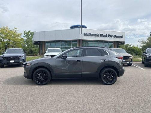 Machine Gray Metallic 2025 Mazda CX-30 2.5 Turbo Premium Package