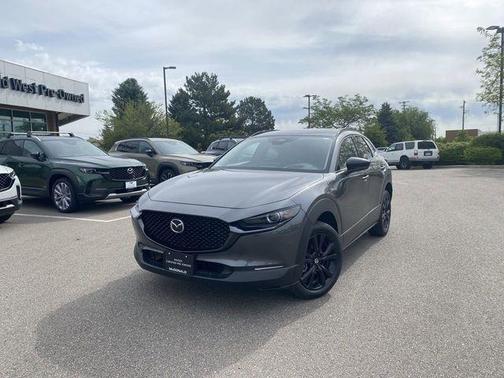 Machine Gray Metallic 2025 Mazda CX-30 2.5 Turbo Premium Package