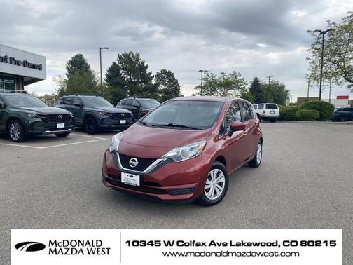 Cayenne Red 2017 Nissan Versa Note SV