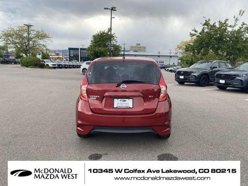 Cayenne Red 2017 Nissan Versa Note SV