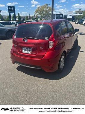 Cayenne Red 2017 Nissan Versa Note SV