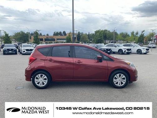 Cayenne Red 2017 Nissan Versa Note SV