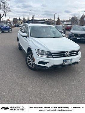 Pure White 2019 Volkswagen Tiguan 2.0T SE