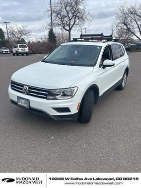 Pure White 2019 Volkswagen Tiguan 2.0T SE