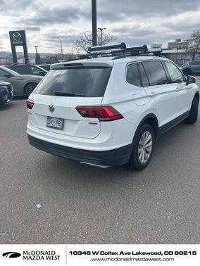 Pure White 2019 Volkswagen Tiguan 2.0T SE