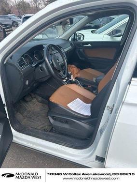 Pure White 2019 Volkswagen Tiguan 2.0T SE