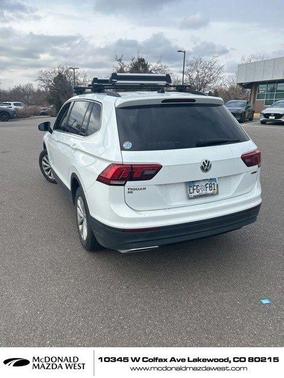 Pure White 2019 Volkswagen Tiguan 2.0T SE